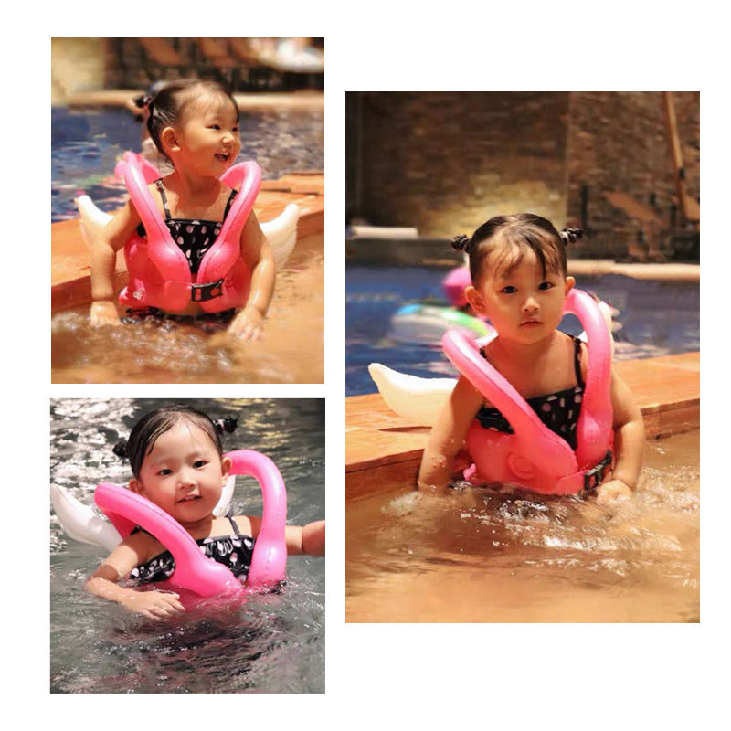 Wavejoy Kids Angel Wing Swim Vest - Learn-to-Swim Buoyancy Aid for Children