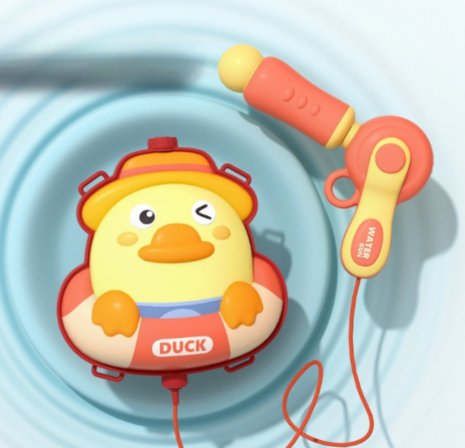 Wavejoy Kids' Cartoon Backpack Water Blaster - Fun Portable Water Gun Toy for Children