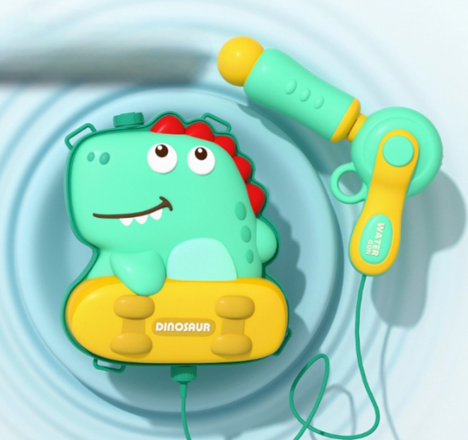 Wavejoy Kids' Cartoon Backpack Water Blaster - Fun Portable Water Gun Toy for Children