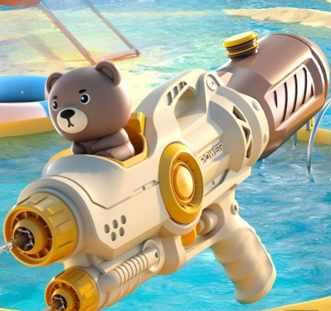 Wavejoy Kids' Dual Stream Water Blaster - Fun Double Nozzle Water Gun Toy