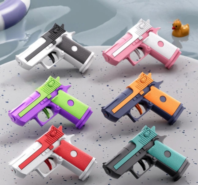 Wavejoy Desert Eagle Style Manual Water Blaster - Powerful Outdoor Water Gun for Fun