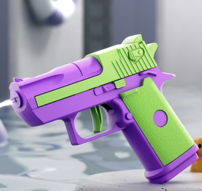 Wavejoy Desert Eagle Style Manual Water Blaster - Powerful Outdoor Water Gun for Fun