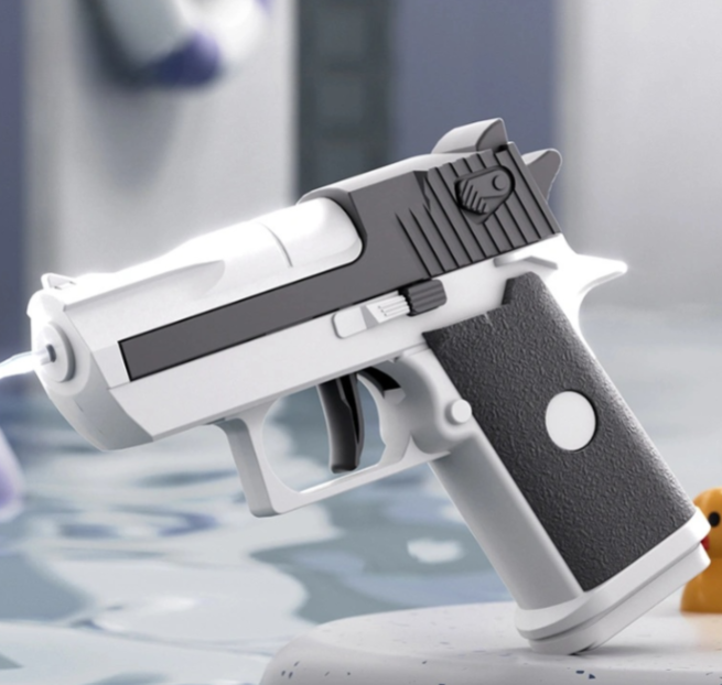 Wavejoy Desert Eagle Style Manual Water Blaster - Powerful Outdoor Water Gun for Fun
