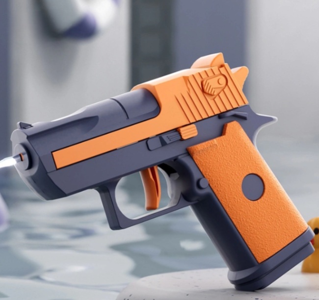 Wavejoy Desert Eagle Style Manual Water Blaster - Powerful Outdoor Water Gun for Fun