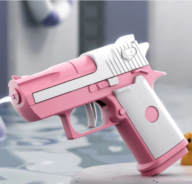 Wavejoy Desert Eagle Style Manual Water Blaster - Powerful Outdoor Water Gun for Fun