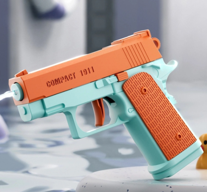 Wavejoy Desert Eagle Style Manual Water Blaster - Powerful Outdoor Water Gun for Fun