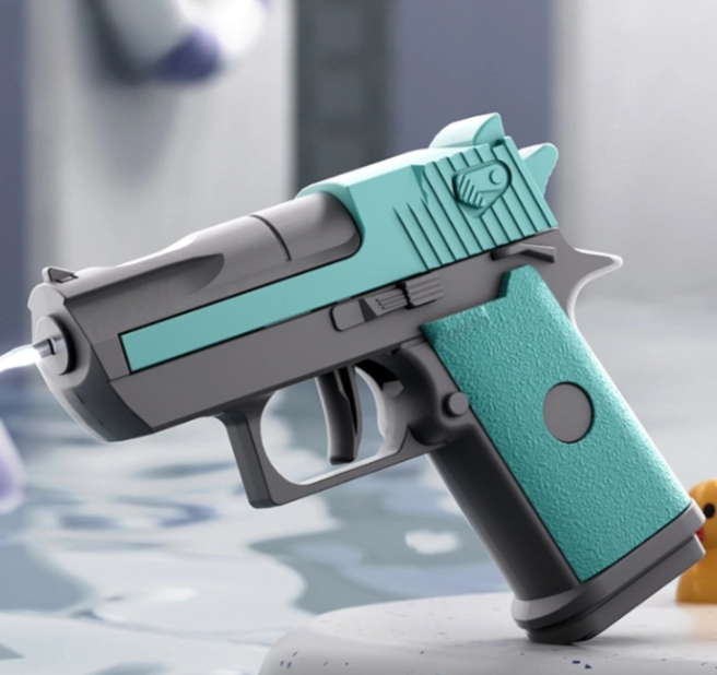 Wavejoy Desert Eagle Style Manual Water Blaster - Powerful Outdoor Water Gun for Fun
