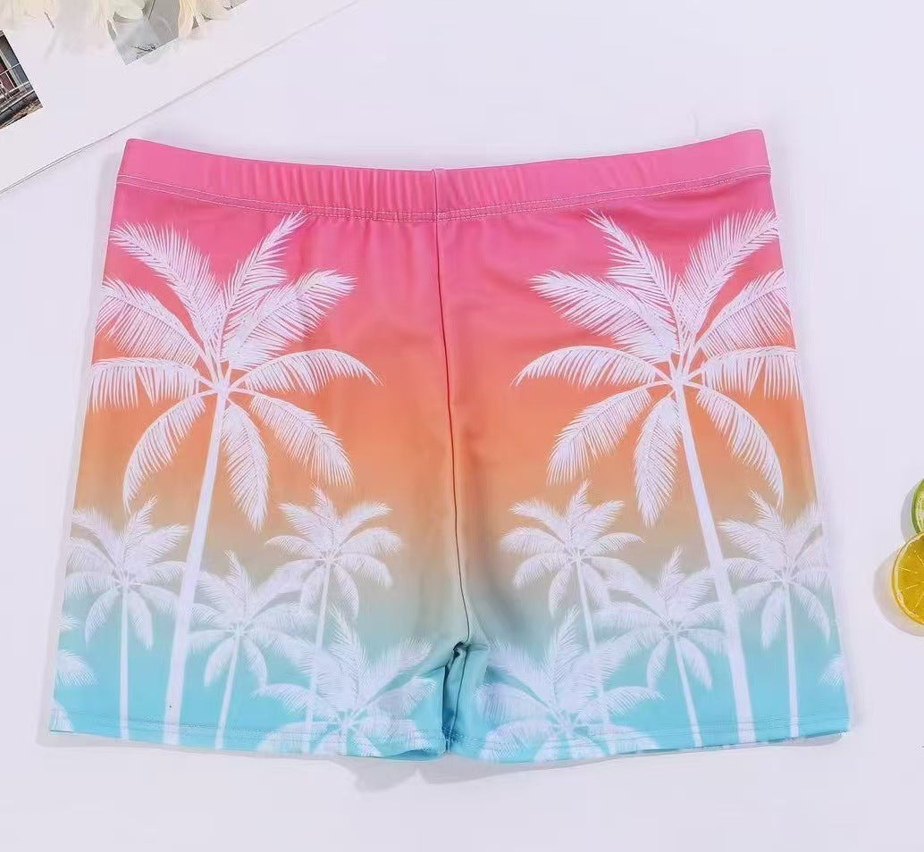 Men's beach pants swim trunks | Sun Protection Quick Dry Casual Large Size Boxer Shorts | Summer Spa Swimwear Suit