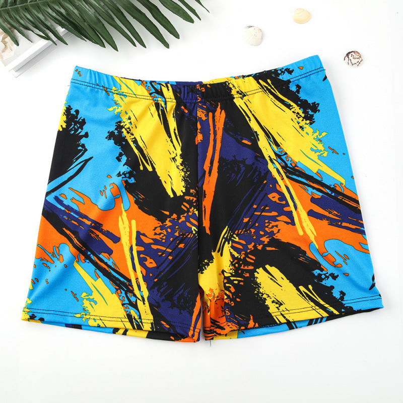 Men's Beach Pants Swimming Shorts | Three-Point Pants Quick Dry Stretchy Sports Shorts | Beach Vacation Down Shorts